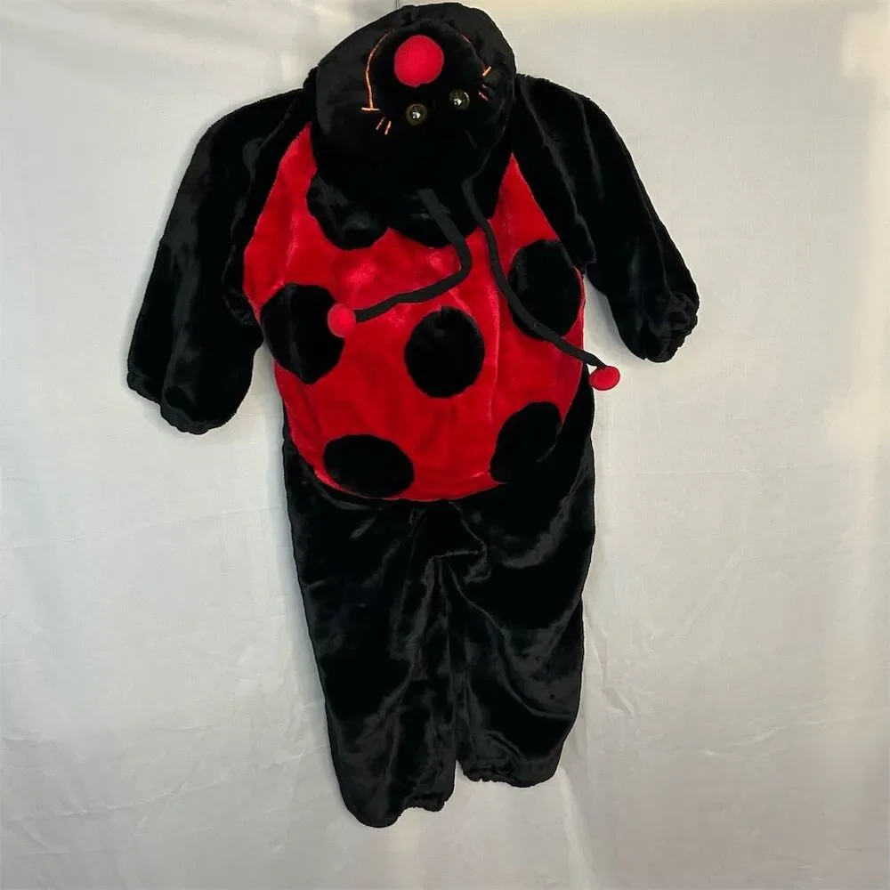 Unbranded Toddler Ladybug Halloween Costume Size 3-4 M Unisex Kids